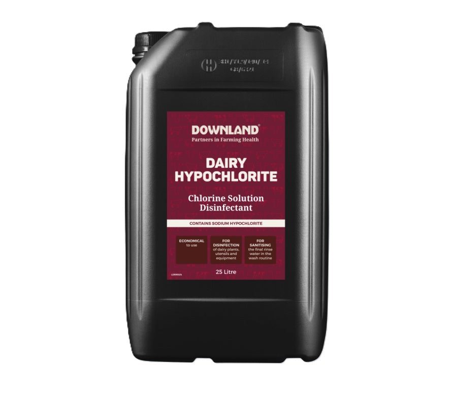 Downland Dairy Hypochlorite 25 Litres