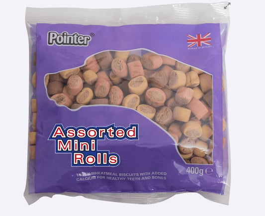 Pointer Assorted Mini Rolls 400g