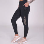 Shires Aubrion Non Stop Riding Tights Shadow