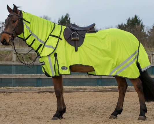 Gallop Ride On Fly Rug HIVIZ