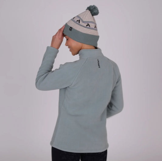 Aubrion React Half Zip Fleece Sage
