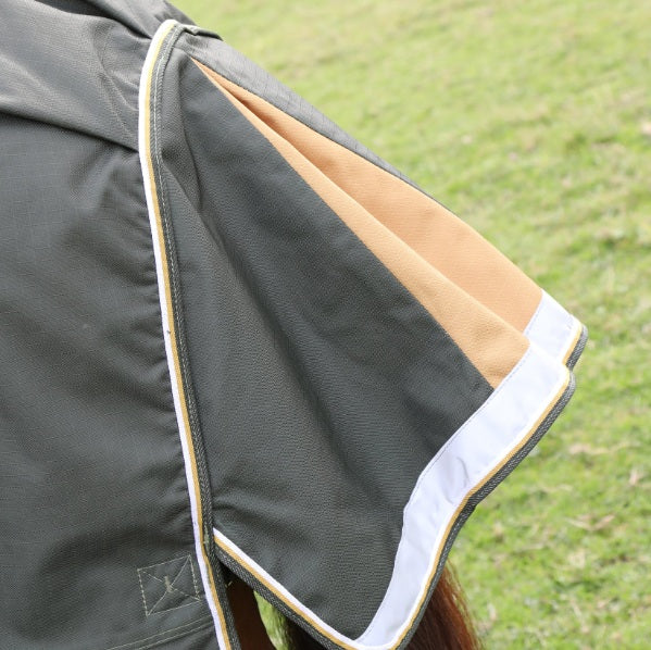 Shires Highlander Plus 50 Turnout Rug Green